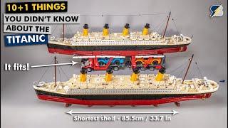 10+1 things you didn't know about the LEGO 10294 Titanic set!