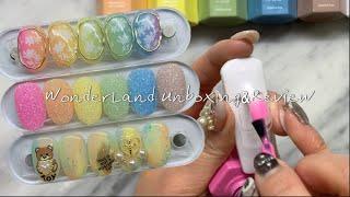 [SUB] WONDER LAND봄을 담은 무지개 시럽젤 “원더랜드” Unboxing&Review  #혜리 #네일 #hyeri #nailart #springnail