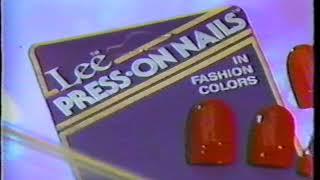Lee Press On Nails Commercial 1988