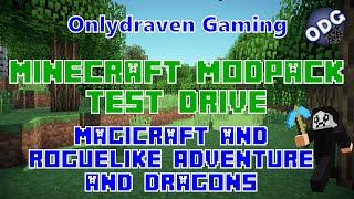 Onlydraven Gaming Test Drive - Episode 5 - Magicraft & Roguelike Adventures and Dragons