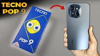 TECNO POP 9 Unboxing, Camera, Gaming | Best Budget Smartphone under 6500 | TECNO POP 9 4G