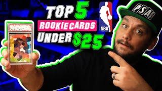 TOP 5 Basketball Rookie Cards Under $25 to buy now before the NBA Playoffs