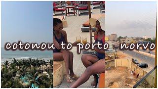 experiencing Cotonou nightlife + going to a $130 hotel /night in porto norvo + learning how to swim