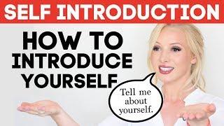 SELF INTRODUCTION | How to Introduce Yourself in English | Tell Me About Yourself Interview Answer