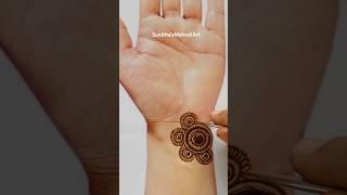 Easy Simple Beautiful Fronthand Mehndi Design #mehndi #hennadesign #easymehndi #youtubeshorts #viral