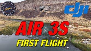 DJI Air 3S   First Flight Over The Snake River Canyon!