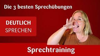 Sprechtraining - Die drei besten Sprechübungen