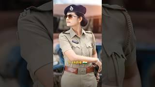 Top 10 Female Police uniform From Different Countries #shorts