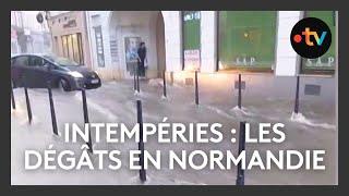 Le bilan des dégâts suite aux intempéries dans l'Eure, en Normandie