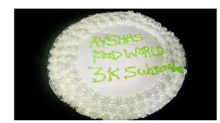 3 K Subscribers Special Videos Tresleches Cake Recipes....