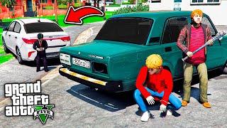 ГРИШКА И ДИМКА РАЗБИЛИ КИА РИО ! ОТОМСТИЛИ ЗА БМВ М5 АСКО ! - ЖИЗНЬ ПЕРЕКУПА В GTA 5 ГАРВИН