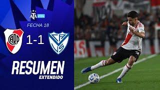 River Plate 1-1 Velez Sarsfield | Resumen Extendido | Fecha 18