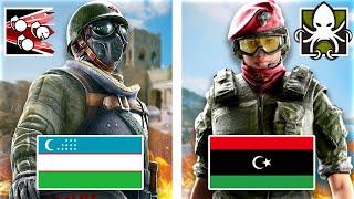 Every Rainbow Six Siege Operator Nationality (2023)