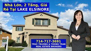 Nhà Lớn, 2 Tầng, Giá Rẻ Tại LAKE ELSINORE - Riverside - Cypress - los Angeles - Torrance - Pasadena