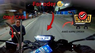 Sometimes we do rush ride for Customer order// #gangtok #sikkim #mrdrewsikkim #motovlog