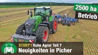 Ruhe Agrar Teil 7: Standort Picher - Neuigkeiten [Fendt Vario 942 und Claas Lexion 8700]