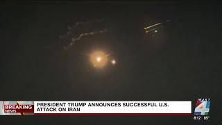 US has struck three Iranian nuclear sites, Trump says, joining Israeli air campaign