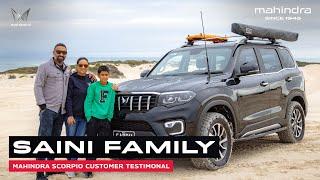 The Saini Family and their Mahindra Scorpio