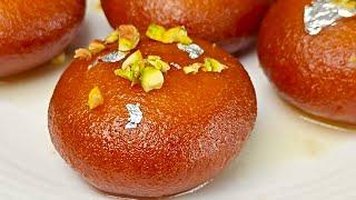 Suji Ka Gulab Jamun | Rasbhari Mithai | एक कप सूजी से बनी रसभरी मिठाई  | Rave ka Gulab Jamun