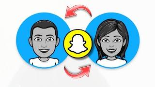How to change your gender on Snapchat 2023 | Android/iphone | Change Bitmoji Gender