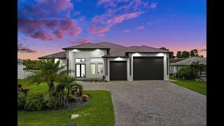 Tour this Brand-New Direct Gulf Access Luxury Home in Cape Coral | 1843 Everest Pkwy