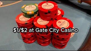 Playing $1/$2 at Gate City Casino in Nashua, NH! | Poker Vlog 13