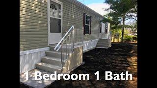 SOLD: Lot #006, 1 bedroom, 1 bath home  Edison Mobile Estates New Era Home $35,000