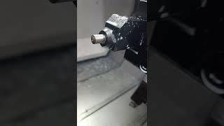 шлифуем на токарке #smooth #cnc #выглаживание