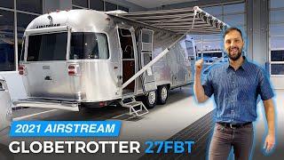 ULTIMATE LUXURY CAMPING | 2021 AIRSTREAM Globetrotter 27FBT Twin Full Walk Through