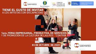 1era. FERIA EMPRESARIAL, PRODUCTIVA, DE SERVICIOS Y DE PROMOCIÓN DE LA CULTURA DE LAS PCD.  “CONTRIB