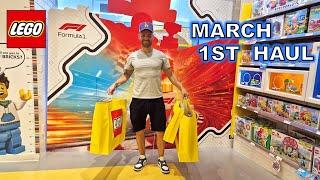 LEGO March 1st 2025 Haul & GIVEAWAY!!!