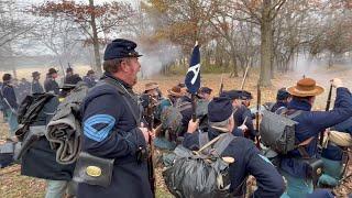 160th  Prairie Grove ~ Civil War Reenactment ~ official report from the field