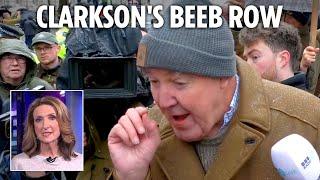 Jeremy Clarkson blasts ‘classic BBC’ as he shoots down Victoria Derbyshire at ‘tractor tax’ protest