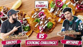 Chef Sanjyot Keer VS @Mythpat Kaala Mutton Cooking Challenge | @licious_foods presents Chef It Up S1 EP2