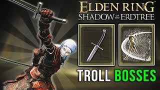 Backhand Blade Designed to make you TROLL Elden Ring DLC Bosses 