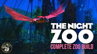 I Built a Nocturnal Zoo in Planet Zoo! | Moonlight World Supercut