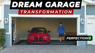 BUILDING MY DREAM GARAGE FOR MY G80 M3 | BEST GARAGE FLOORING