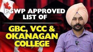  Study & Work in Canada! PGWP-Approved Courses at GBC, VCC & Okanagan College | Jaspreet Deol