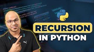 #40 Python Tutorial for Beginners | Recursion