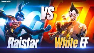 @RaiStar Vs @WhiteFF ⁉️ [Must Watch] - Garena Free Fire - @GyanGaming  @NonstopGaming_