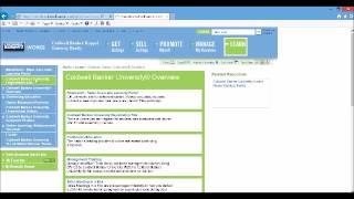 How to get to Coldwell Banker LeadRouter Video