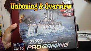 Asus Z170 Pro Gaming Motherboard Unboxing And Overview