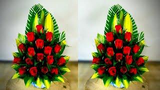 How To Make Flower Arrangement With Red Roses from Planet Flowers