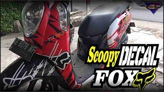 Decal Scoopy FOX SHOP