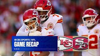 Chiefs ground game CAPITALIZES on Niners MISCUES, continue undefeated season | Grade & Reaction