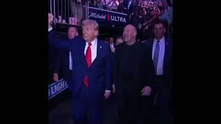 DONALD TRUMP IS IN THE BUILDING  #ufc309