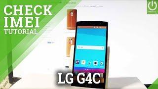 How to Check IMEI in LG G4c - Read IMEI Methods