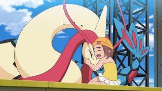 Feebas Evolves Into Milotic | Pokemon Journeys The Series Episode 31 English Sub