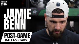 Jamie Benn Responds to Dallas PULLING Jake Oettinger, WCF Series Loss vs. Oilers & Stars Future