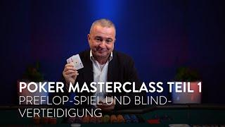 Poker Masterclass der Spielbanken Bayern #1 | Preflop-Spiel & Blind-Verteidigung